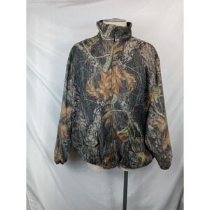 Camo Hunting Jacket Mens XL Wells Creek Outfitters Full Zip Outdoor Camouflage